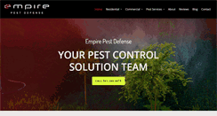 Desktop Screenshot of empirepestdefense.com